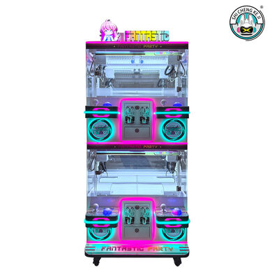 Καλή τιμή Προσαρμοσμένο διπλό γερανό Mini Doll Claw Machine Για θεματικά πάρκα Μουσεία σε απευθείας σύνδεση