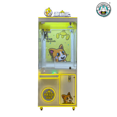 Giá tốt. Máy bán hàng búp bê bằng kim loại Crane Doll Coin vận hành Thiết bị giải trí Tây Ban Nha trực tuyến