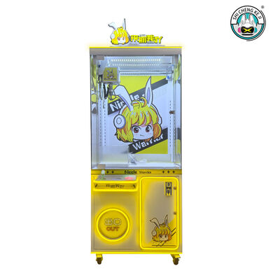 Good price Customized Coin Operated Automatic Vending Game Machine Claw Crane Fully Transparent online