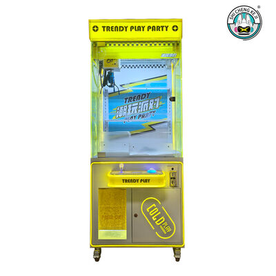 Good price Scan And Pay Coin 3 Finger Claw Commercial Claw Machine For Department Store online