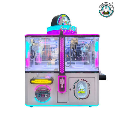 Buon prezzo Fantasy Magic Cube Coin Operato da 4 giocatori Doll Claw Machine Gift Games Machine in linea