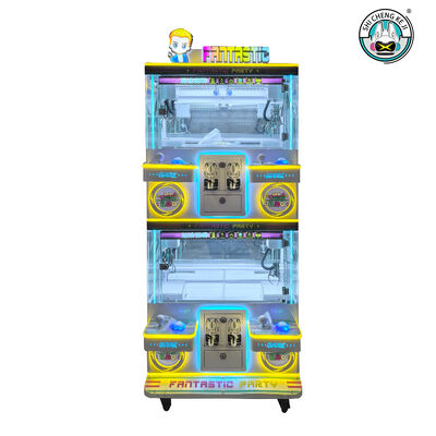 Harga yang bagus Boutique Doll Coin Catch Toy Crane Game Machines Mini Claw Machine Untuk Mainan Anak-anak on line