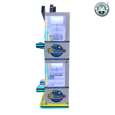 Buen precio Máquinas recreativas de garra con monedas para interiores Double Magic Clip, divertidos juegos de regalos en línea