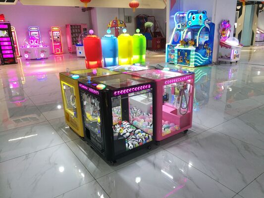 Cool Pop Music  Cute Cartoon Claw Machine with Electronic Coin Acceptor