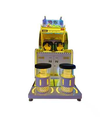 Bom preço Parque de diversões coloridos Crianças Entretenimento Máquina de arcade Crianças de jogos de moedas on-line