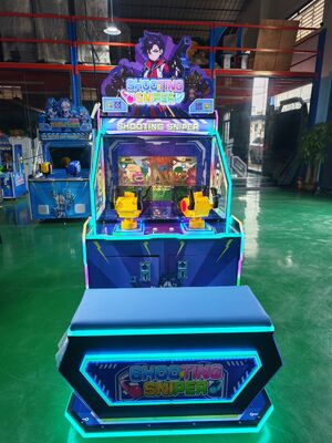 Dinosaur Rise Shooting Ticket Redemption Game 5-Player Mall Traffic