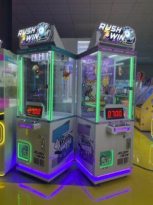 Magic Coin Claw Machine, New 7‑Second Challenge, 2 Versions for Mall Arcade Commercial Amusement