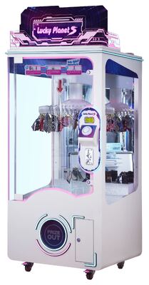 Commercial Grade Lucky Planet S (60 Clips) Machine, Eye-catching Design for Amusement Park